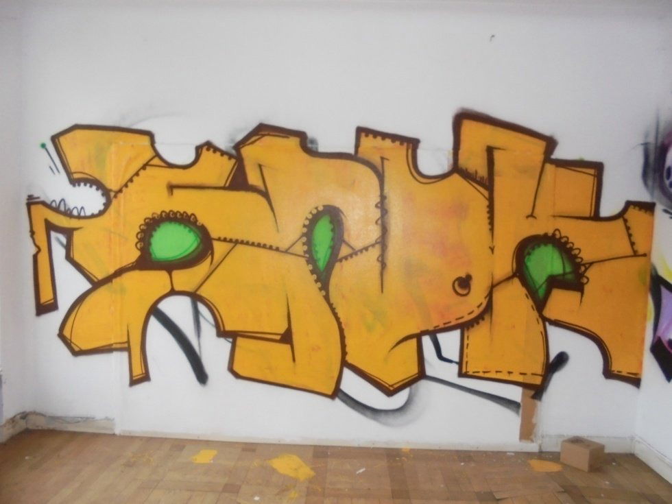 Graffiti Wall - Photo by JAMAL