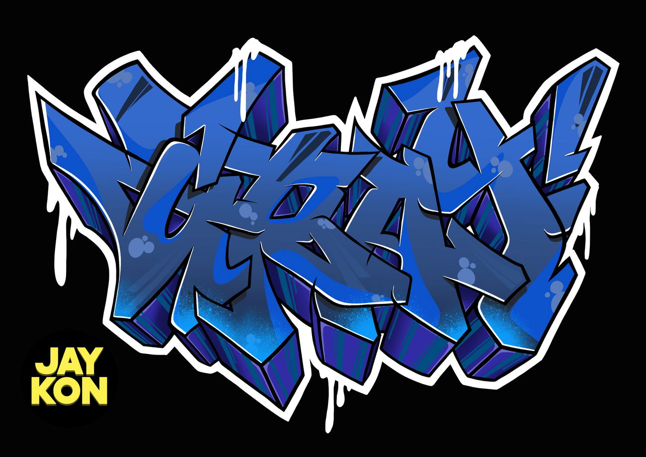 Graffiti Artwork in Birmingham - Photo by JAYKON - Gray, graffiti, JAYKON (2025)