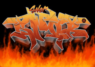 Graffiti Sketch in Birmingham - Photo by JAYKON - Graffiti, SNOR, phase (2025)