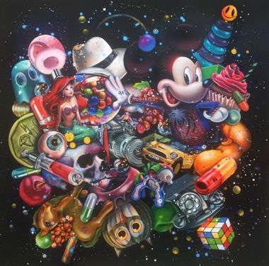 Graffiti Artwork - Photo by JDW