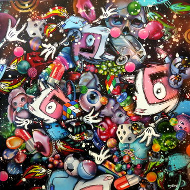 Graffiti Artwork - Photo by JDW