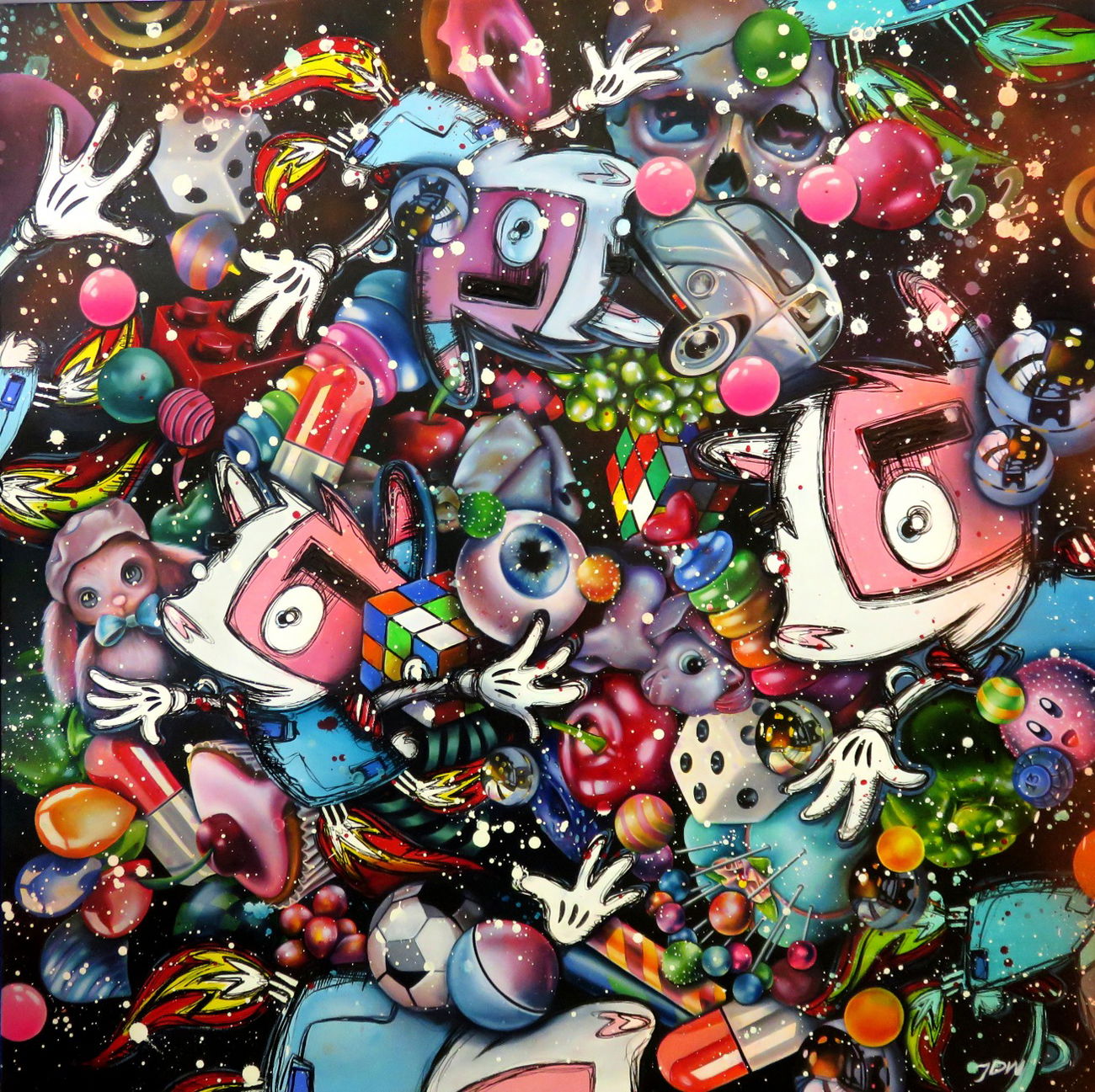 Graffiti Artwork - Photo by JDW