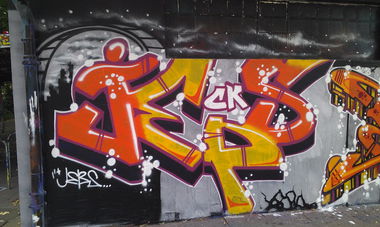 Graffiti Wall - Photo by JEBS (2013)