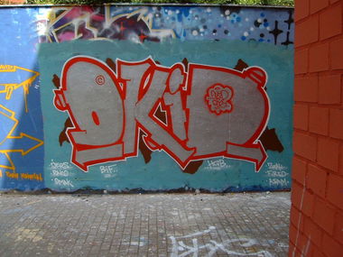 Graffiti Wall - Photo by JERSEE - okid, jersee (2009)