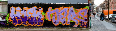 Graffiti Wall - Photo by JERSEE - jers, jersee, hoek (2010)