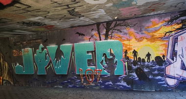 Graffiti Wall - Photo by JIVER