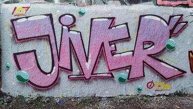 Graffiti Wall - Photo by JIVER