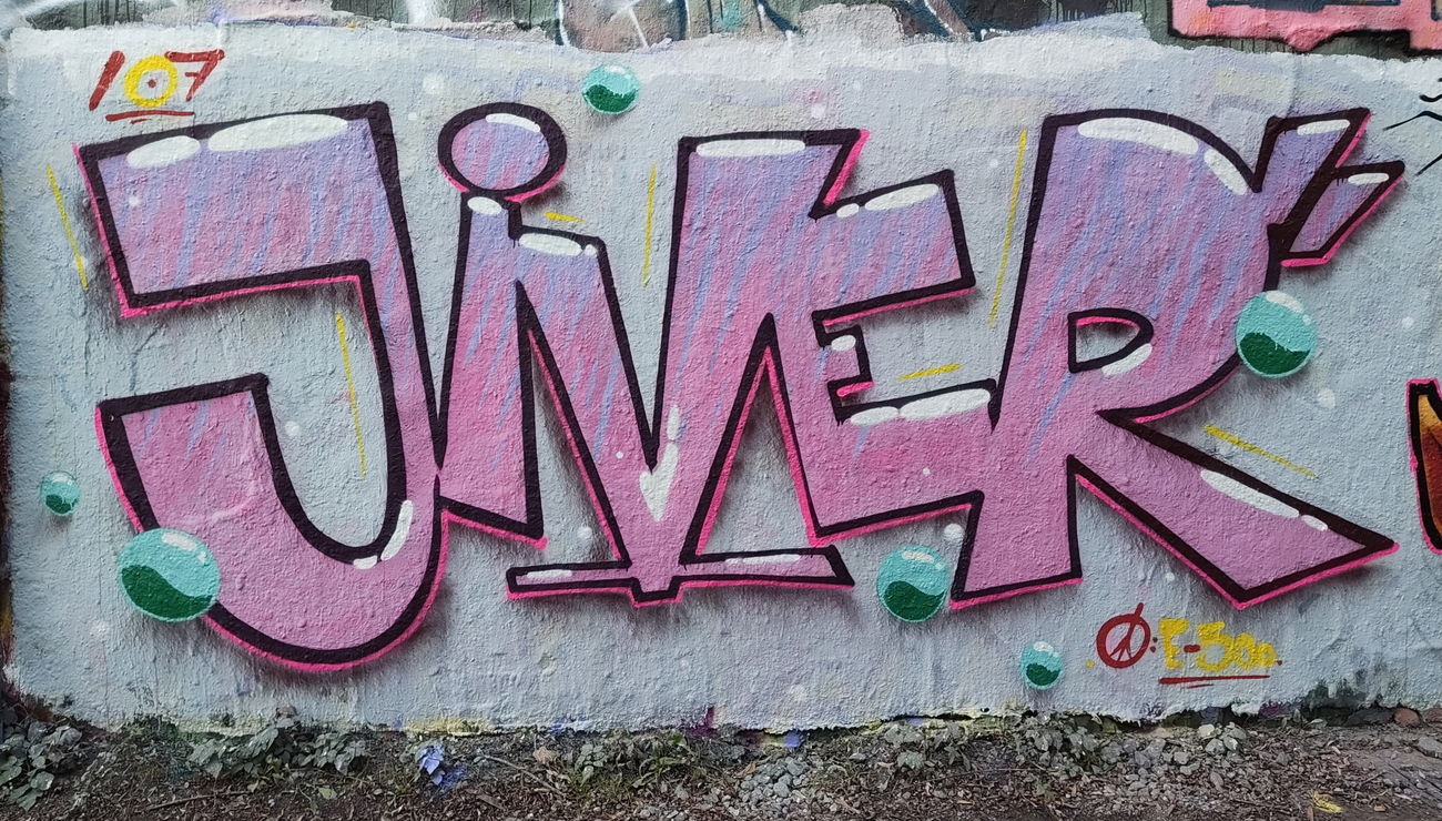 Graffiti Wall - Photo by JIVER