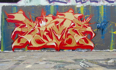 Graffiti Wall - Photo by JJoe - Sime