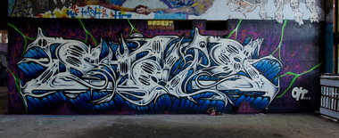 Graffiti Wall - Photo by JJoe - Sime