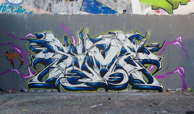 Graffiti Wall - Photo by JJoe - Sime