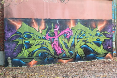 Graffiti Wall - Photo by JJoe - Sime
