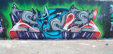 Graffiti Wall - Photo by JJoe - Sime