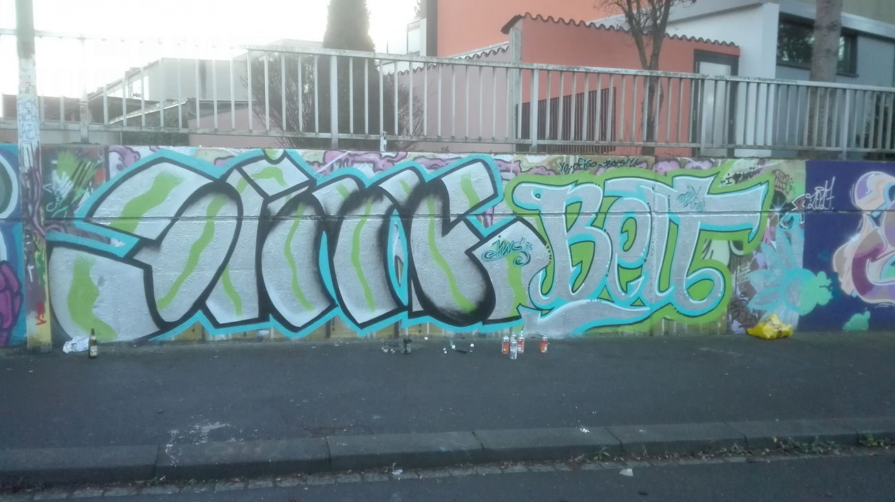 Graffiti Wall in Würzburg - Photo by JMC - jmc, belt, wuerzburg (2017)