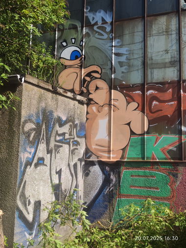 Graffiti Bombing in Leipzig - Photo by JOK (2025)