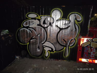 Graffiti Bombing in Leipzig - Photo by JOK (2025)