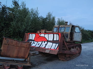 Graffiti Train in Leipzig - Photo by JOK (2025)