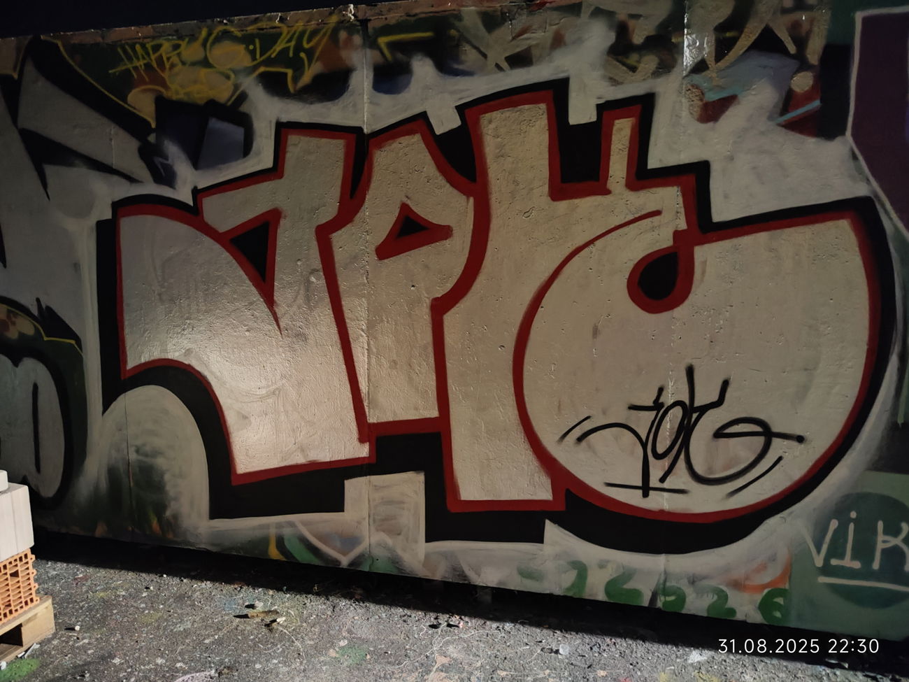 Graffiti Bombing in Leipzig - Photo by JOK (2025)