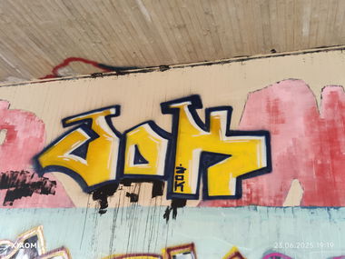 Graffiti Wall in Leipzig - Photo by JOK (2024)