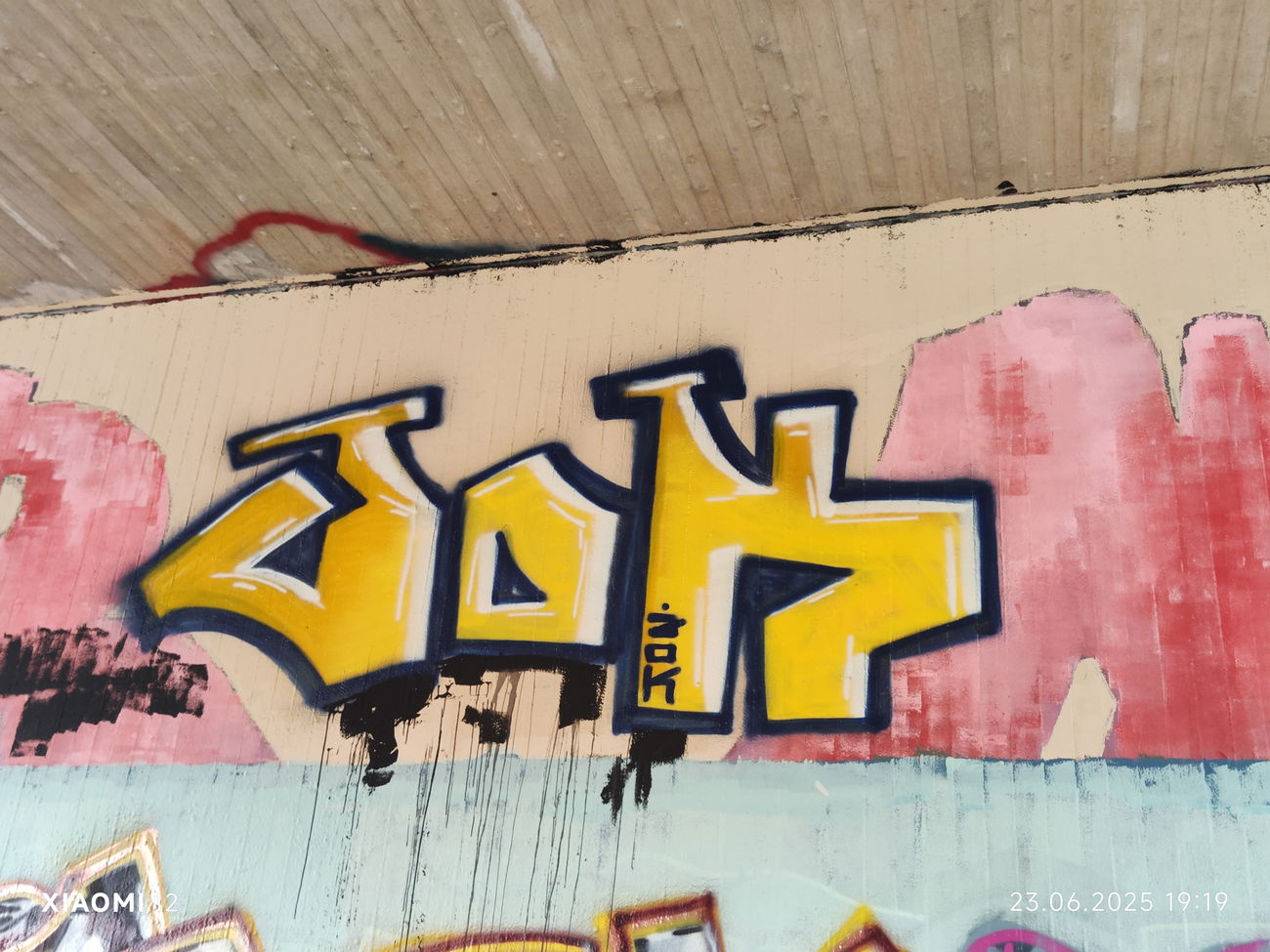 Graffiti Wall in Leipzig - Photo by JOK (2024)