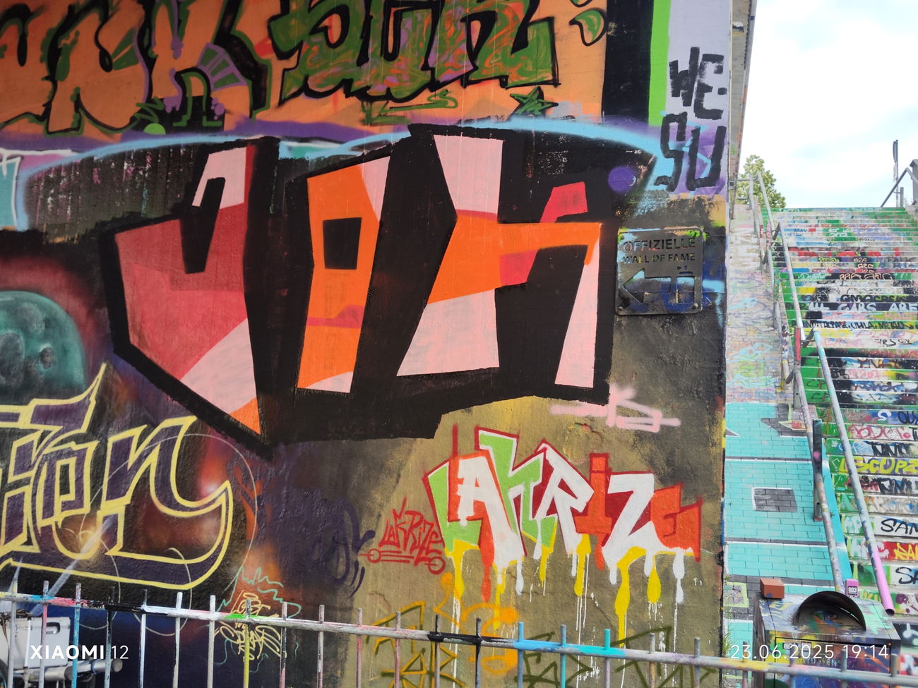 Graffiti Wall in Leipzig - Photo by JOK (2025)