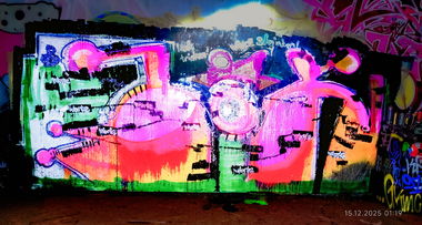 Graffiti Wall in Leipzig - Photo by JOK (2025)