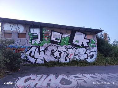 Graffiti Bombing in Leipzig - Photo by JOK (2025)