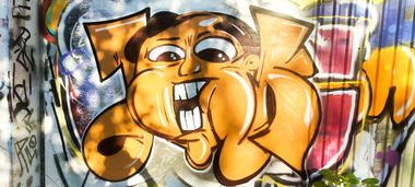 Graffiti Wall in Leipzig - Photo by JOK (2025)