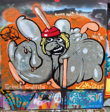 Graffiti Wall in Leipzig - Photo by JOK (2025)