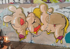 Graffiti Wall in Leipzig - Photo by JOK (2025)