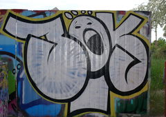 Graffiti Bombing in Leipzig - Photo by JOK (2025)