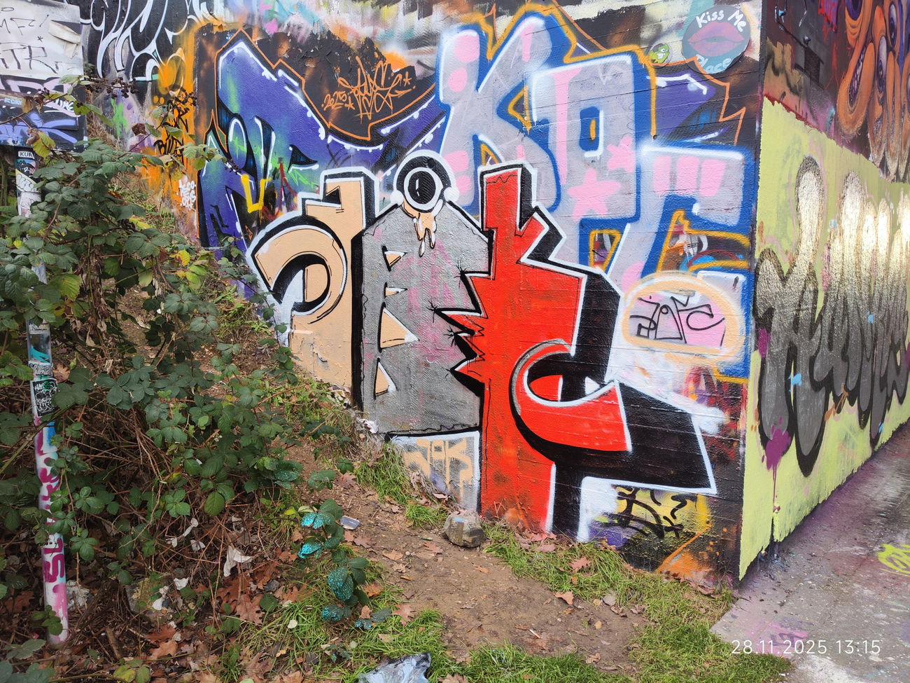 Graffiti Wall in Leipzig - Photo by JOK (2025)