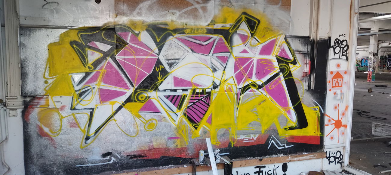 Graffiti Wall in Leipzig - Photo by JOK (2024)