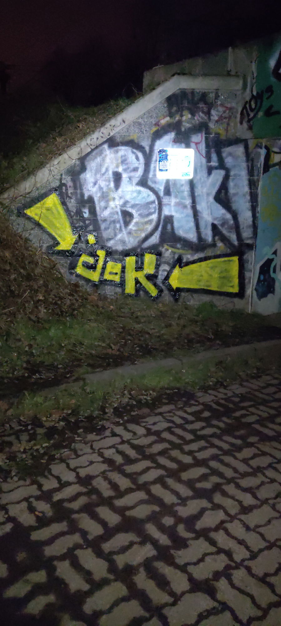 Graffiti Bombing in Leipzig - Photo by JOK (2024)