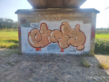 Graffiti Wall in Leipzig - Photo by JOK (2025)