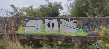 Graffiti Bombing in Deutschland - Photo by JOK (2024)