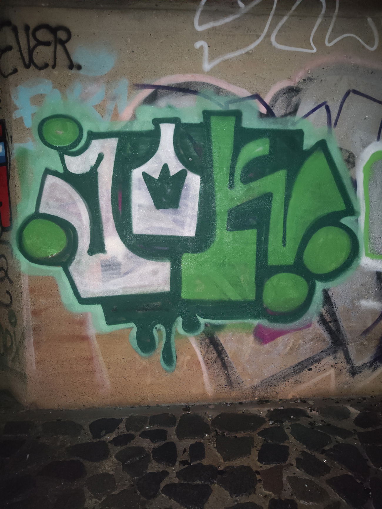 Graffiti Bombing in Leipzig - Photo by JOK (2024)