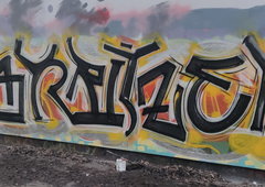 Graffiti Wall in Leipzig - Photo by JOK (2024)