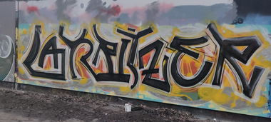 Graffiti Wall in Leipzig - Photo by JOK (2024)