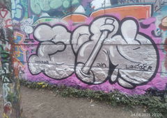 Graffiti Bombing in Leipzig - Photo by JOK (2025)