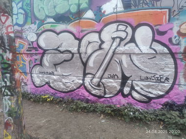 Graffiti Bombing in Leipzig - Photo by JOK (2025)