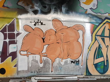 Graffiti Wall in Leipzig - Photo by JOK (2025)