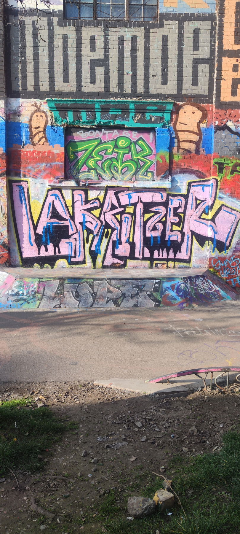 Graffiti Wall in Leipzig - Photo by JOK (2025)