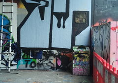 Graffiti Wall in Leipzig - Photo by JOK (2025)