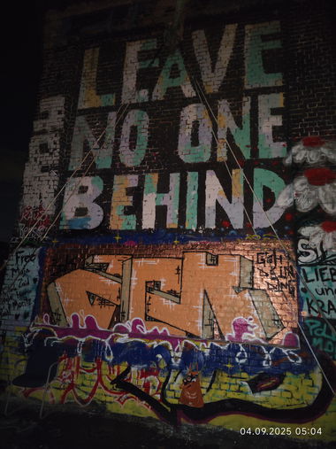 Graffiti Wall in Leipzig - Photo by JOK (2025)