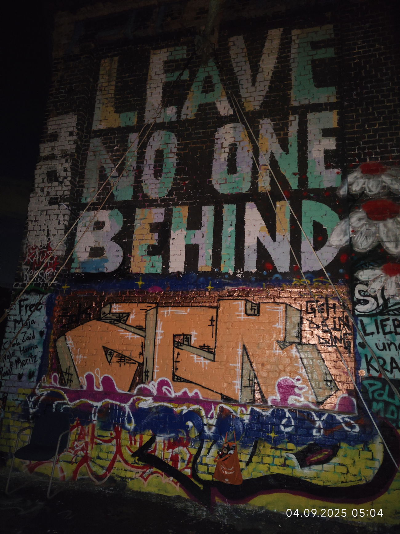 Graffiti Wall in Leipzig - Photo by JOK (2025)