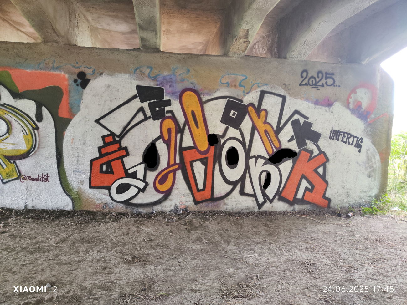 Graffiti Wall in Leipzig - Photo by JOK (2025)