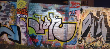 Graffiti Bombing in Leipzig - Photo by JOK (2025)