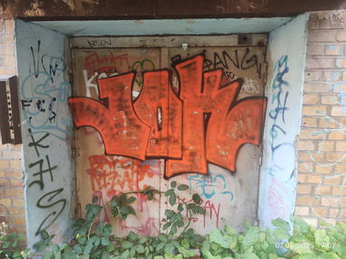 Graffiti Bombing in Leipzig - Photo by JOK (2025)