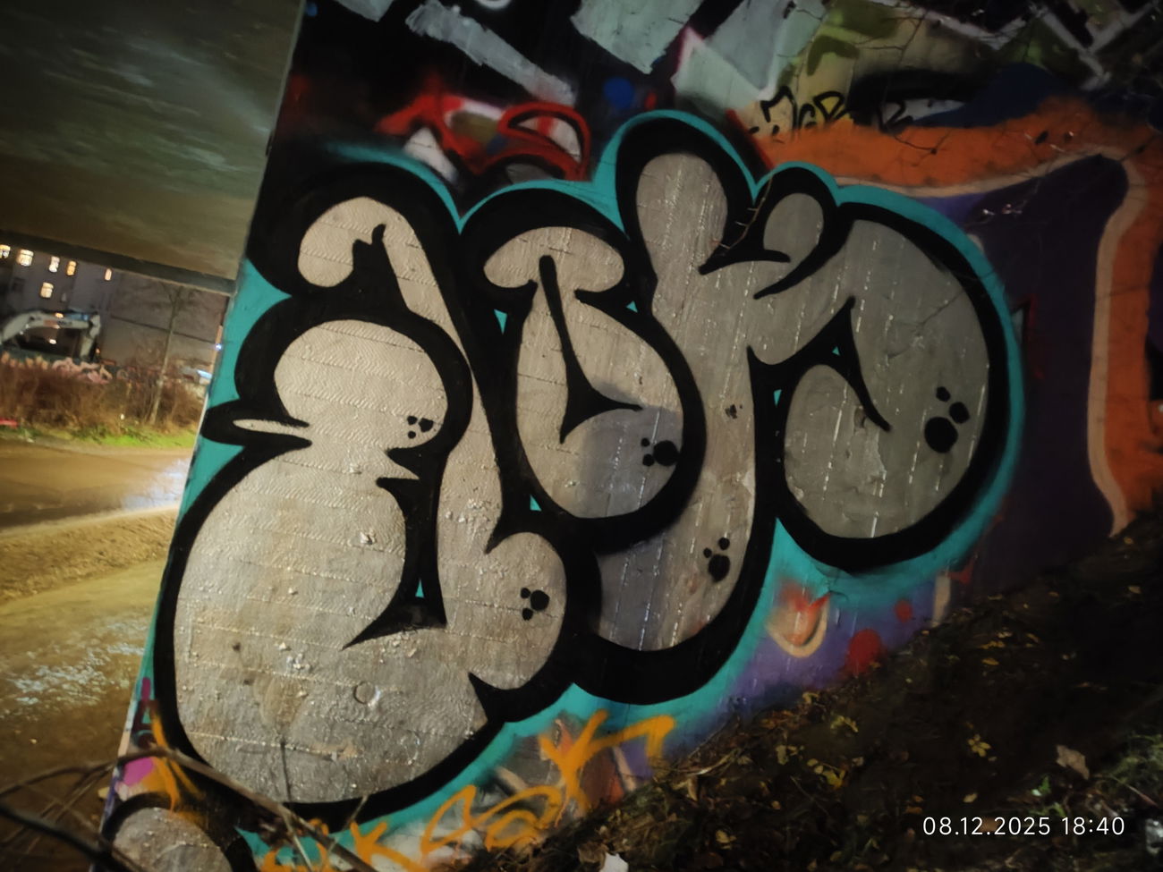 Graffiti Wall in Leipzig - Photo by JOK (2025)